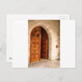 Doppeltür Postkarte (Vorne/Hinten)