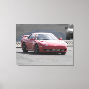 Doppelturbo Leinwanddruck Mitsubishi GTO