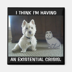 DoppelWesties Foto-Magnet Magnet