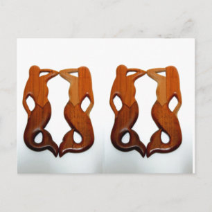 DoppelzwillingsMeerjungfrau Postkarte