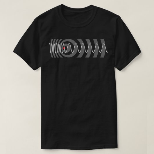 Doppler-Effekt Grafik 2 T-Shirt (Design vorne)