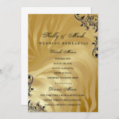 d'or 311-Jardin Abendessen-Getränk-Menü Menükarte (Vorne/Hinten)