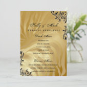 d'or 311-Jardin Abendessen-Getränk-Menü Menükarte (Stehend Vorderseite)