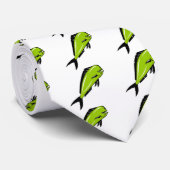 Dorado Delphin Fische oder mahi mahi Springen Krawatte (Gerollt)