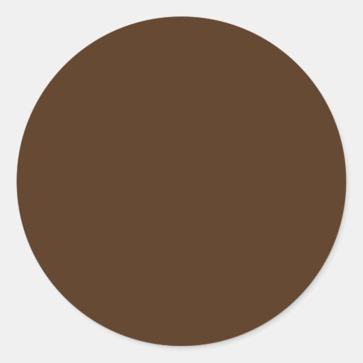 Dorado, Grau Brown, Pastel Brown, Runder Aufkleber (Vorderseite)