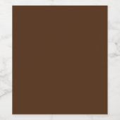 Dorado, Grau Brown, Pastel Brown, Weinetikett (Einzelnes Label)