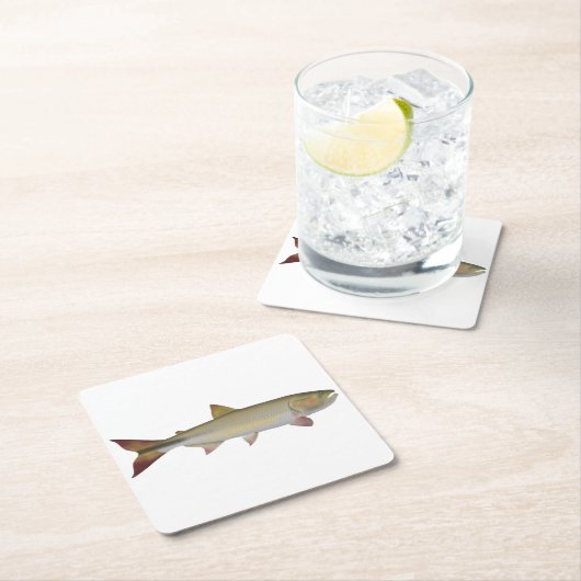 Dorado Rechteckiger Pappuntersetzer (Vor Ort)