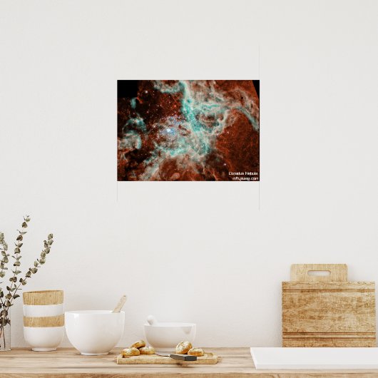 Doradus Nebula Poster (Küche)