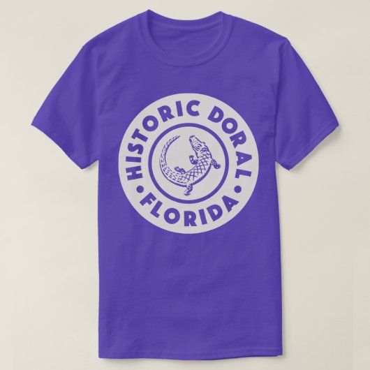 Doral Florida Circle Tan T-Shirt (Design vorne)