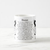 Doran Familien-Wappen Kaffeetasse (Mittel)