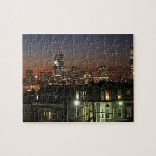 Dorchester Heights Viertel von Boston Puzzle (Horizontal)
