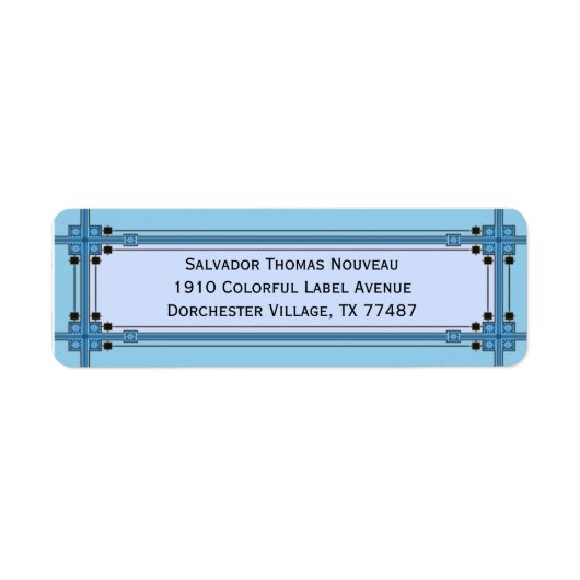 Dorchester in Light Blue und Royal Blue (Vorne)