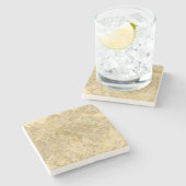 Dorchester, Massachusetts 2 Steinuntersetzer (Seitenansicht)