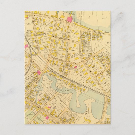 Dorchester, Massachusetts 3 Postkarte (Vorderseite)