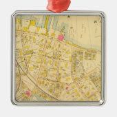 Dorchester, Massachusetts 3 Silbernes Ornament (Vorne)