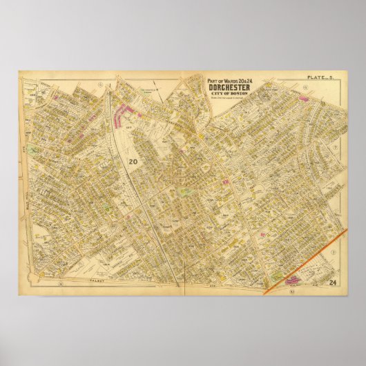 Dorchester, Massachusetts 4 Poster (Vorne)