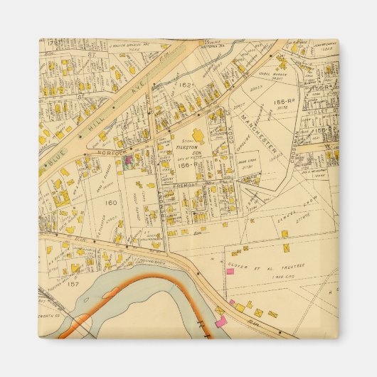 Dorchester, Massachusetts 6 Magnet (Vorne)