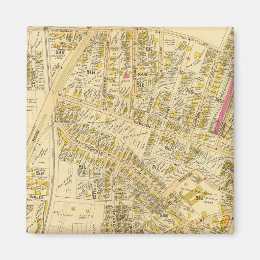 Dorchester, Massachusetts 7 Magnet (Vorne)