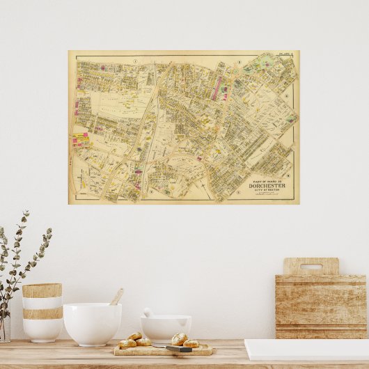 Dorchester, Massachusetts 7 Poster (Küche)
