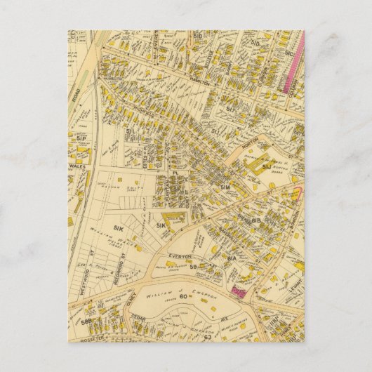 Dorchester, Massachusetts 7 Postkarte (Vorderseite)