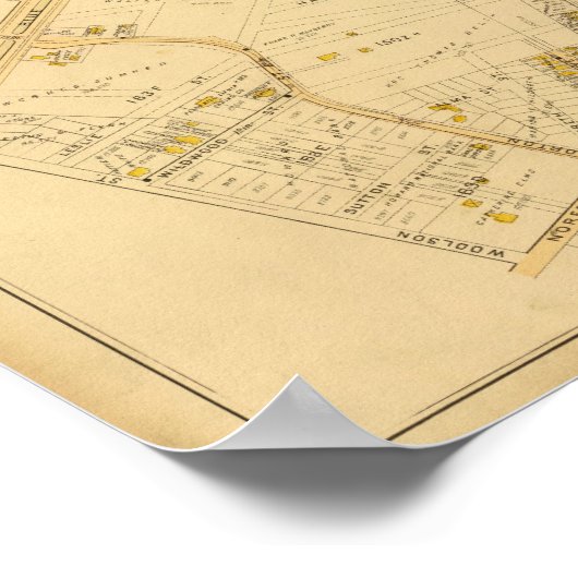 Dorchester, Massachusetts Poster (Ecke)