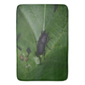 Dorcus parallelipipedus , der kleinere Hirschkäfer Badematte (Vorderseite Vertikal)