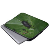 Dorcus parallelipipedus , der kleinere Hirschkäfer Laptopschutzhülle (Vorne Knopf)