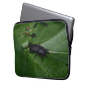 Dorcus parallelipipedus , der kleinere Hirschkäfer Laptopschutzhülle (Vorderseite Links)
