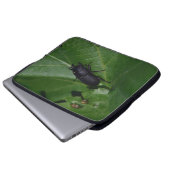 Dorcus parallelipipedus , der kleinere Hirschkäfer Laptopschutzhülle (Vorne Knopf)