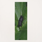 Dorcus parallelipipedus , der kleinere Hirschkäfer Yogamatte (Vorderseite)