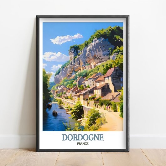 Dordogne France Art - Dordogne Poster - La Roque 