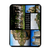 Dordogne Landschaften sammeln Foto für Reisen Magnet (Vertikal)