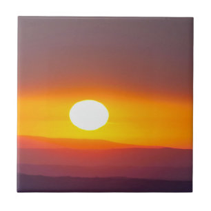Dordogne Sonnenaufgang Fliese
