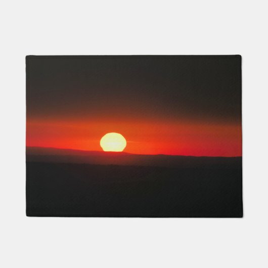 Dordogne Sonnenaufgang Fußmatte (Vorderseite)