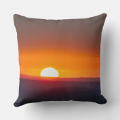 Dordogne Sunrise Kissen (Rückseite)