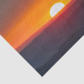 Dordogne Sunrise Seidenpapier (Ausschnitt)