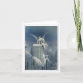 Dore Angel Note Card Feiertagskarte