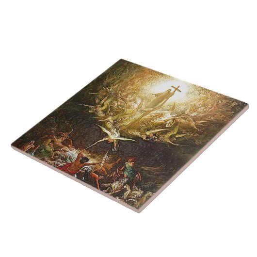Dore Triumph des Christentums über Fliese (Seite)