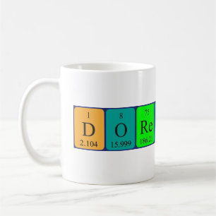 Dorentina Periodenname Tasse