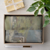 Dorf am Comer See Entdeckungspapier Seidenpapier (Geschenk)