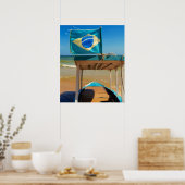 Dorf am Fluss | Alter Do Chao, Pará / Brasilien Poster (Küche)
