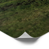 Dorf am Fuße des Matterhorns Poster (Ecke)