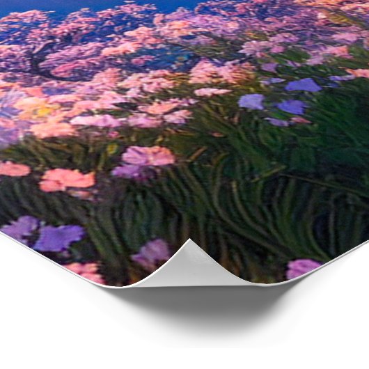 Dorf am See Poster (Ecke)