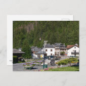 Dorf Argentiere in Frankreich Postkarte (Vorne/Hinten)