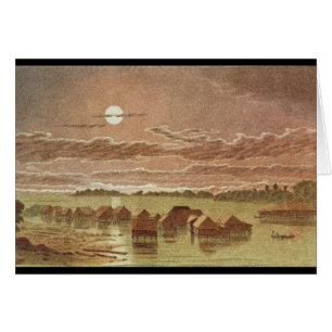 Dorf auf Basilan, Philippinen