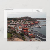 Dorf Bovallstrand Postkarte (Vorne/Hinten)