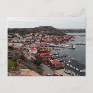 Dorf Bovallstrand Postkarte