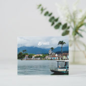 Dorf Brasilien Postkarte (Stehend Vorderseite)