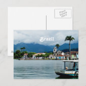 Dorf Brasilien Postkarte (Vorne/Hinten)