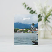 Dorf Brasilien Postkarte (Stehend Vorderseite)